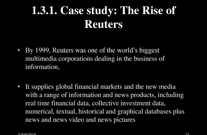 The Rise of Reuters